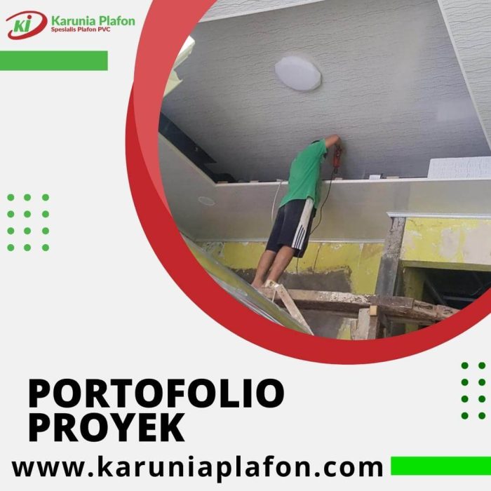Karunia Plafon Spesialis Plafon Pvc - Portofolio Proyek
