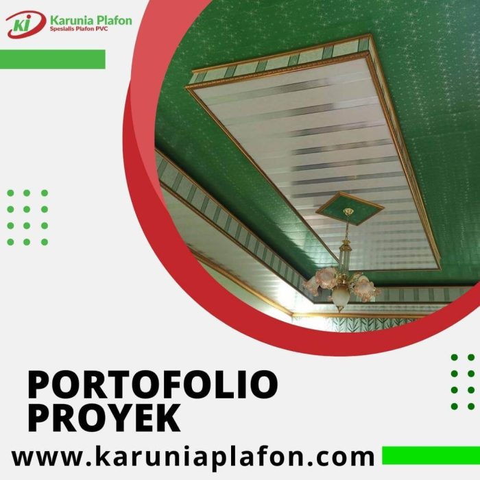 Karunia Plafon Spesialis Plafon Pvc - Portofolio Proyek