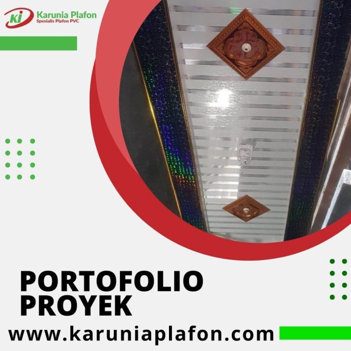 Karunia Plafon Spesialis Plafon Pvc - Portofolio Proyek